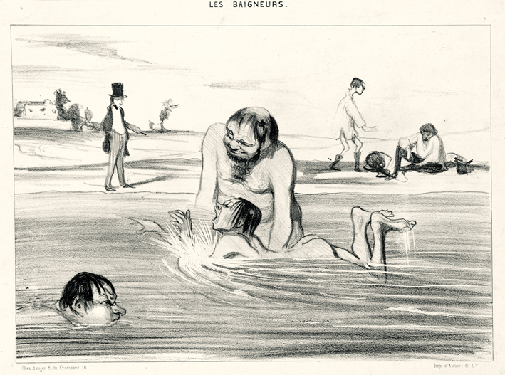  奥诺雷·杜米埃 Honore Daumier ——这是一个小鬼一个真正的海豚